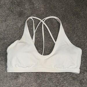 lululemon athletica White sports bra